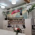 interior wall mural