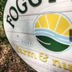 oval wood sign