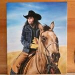 Canvas oil painting