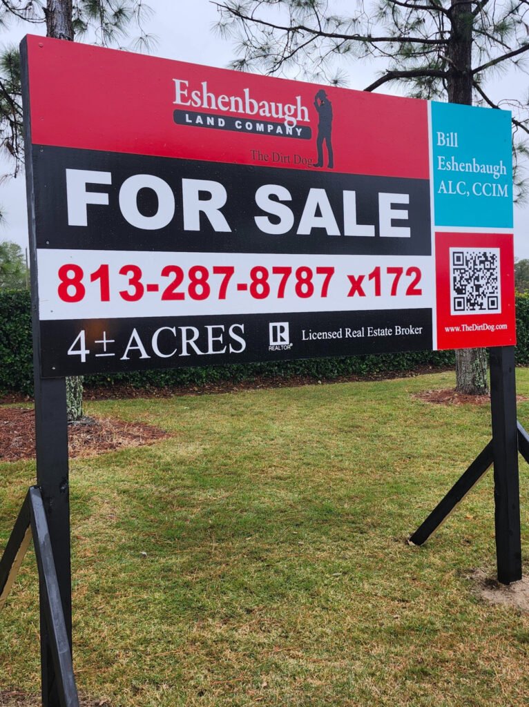 real estate sign